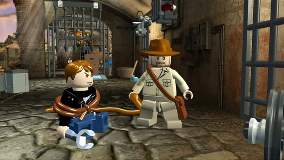 PS3 LEGO Indiana Jones 2: The Adventure Continues (Б/У, Английская версия, BLES-00763)