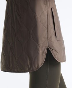 Oysho Утепленная водоотталкивающая куртка FELLEX® AEROGEL, линялый фиолетовый