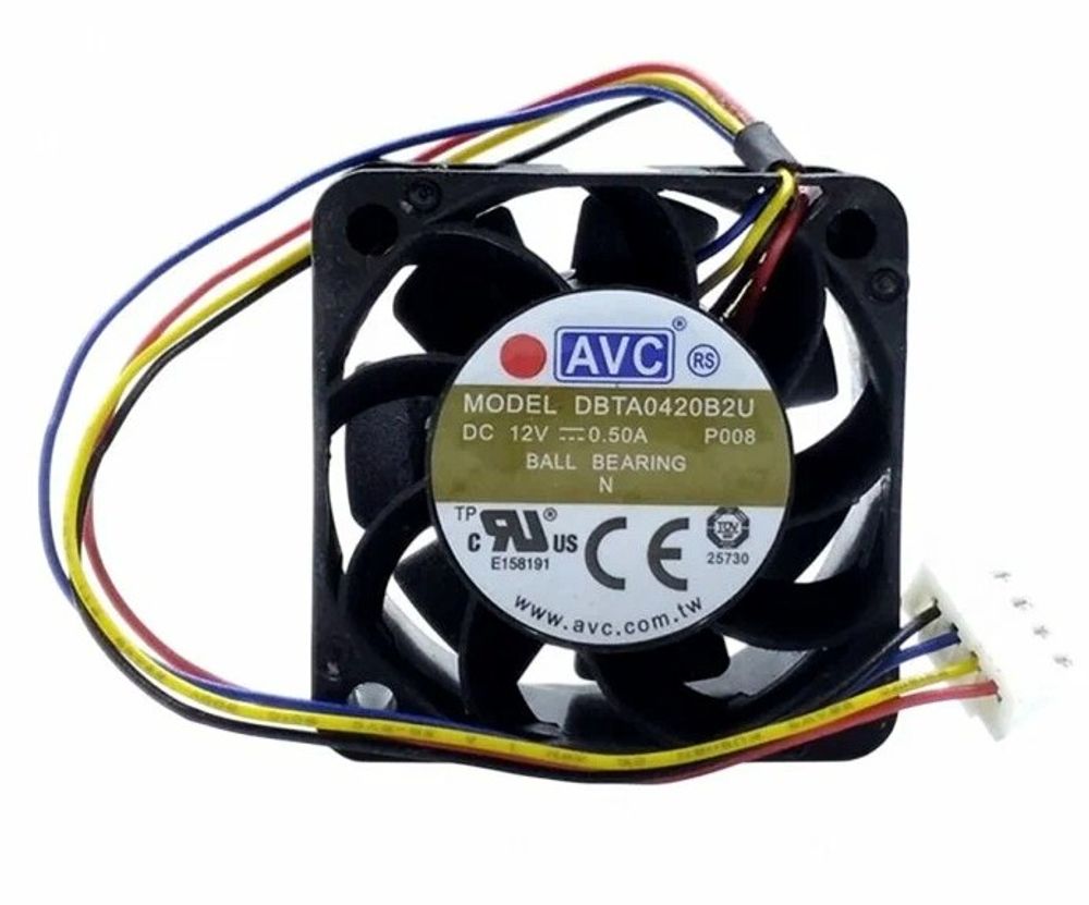 4020 12В 0.5A DBTB0428B2G высокоскоростной охлаждающий вентилятор (AVC)