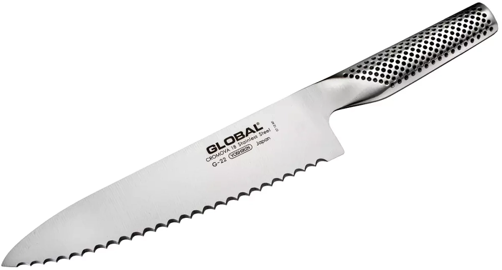 Global - Нож для хлеба Global G-22 20см / артикул   G-22  / GTIN 4943691822482