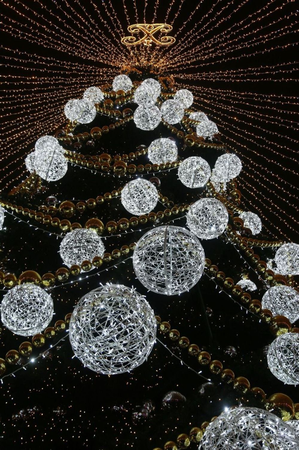 шары на елку световые