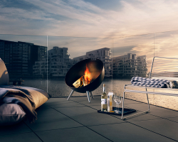 Очаг fire globe, D64 см