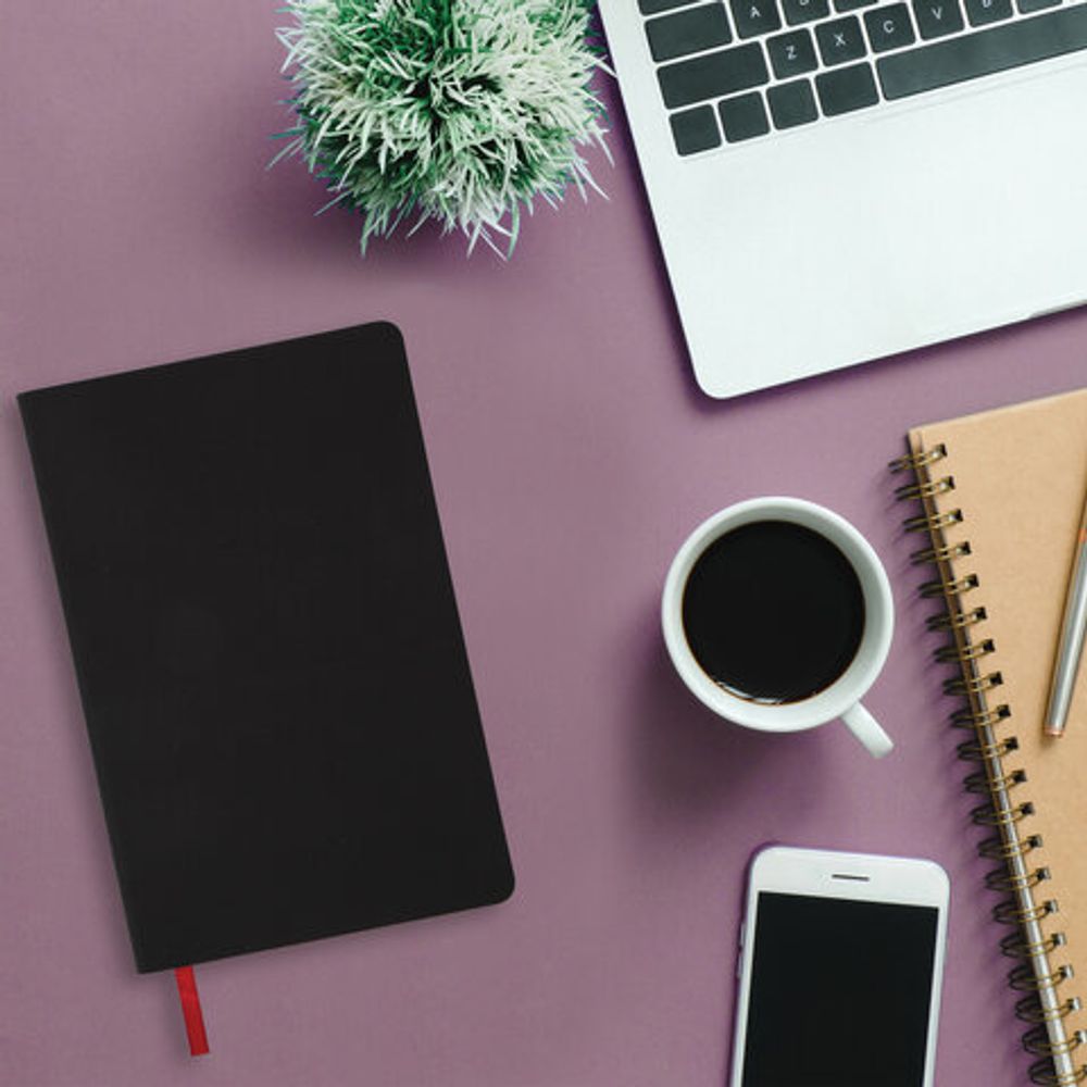 Ежедневник недатированный А5 138х213 мм BRAUBERG "Flex" под кожу, гибкий, 136 л., черный, 111681