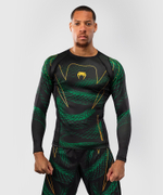 Рашгард Venum Matupa Black/Green/Gold L/S