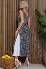 Сарафан Новый сезон (черно-белый) П13385-10М LT Collection
