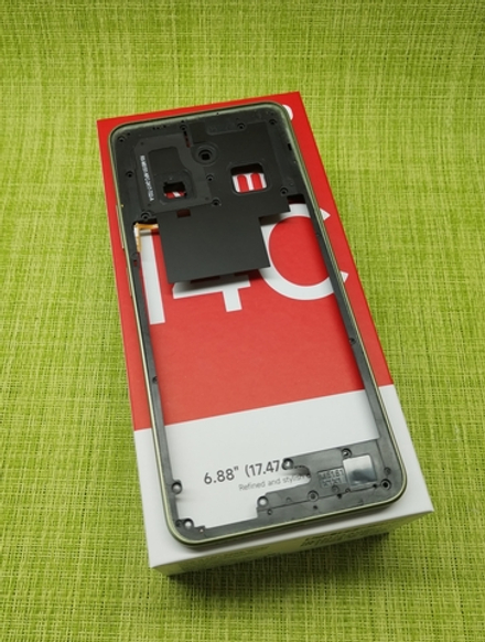 Xiaomi Redmi 14C (2411DRN47C) / (2409BRN2CA) - Средняя часть корпуса + NFC Антенна + сканер отпечатка пальцев