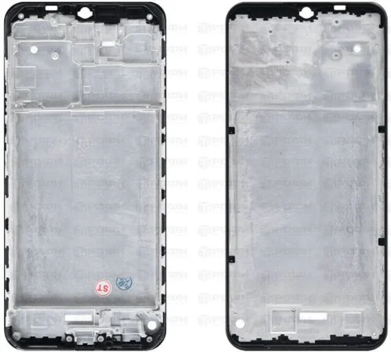 Средняя часть корпуса (рамка)  для Xiaomi Redmi 9 чёрная