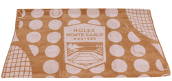Теннисное полотенце Monte-Carlo Rolex Masters Jacquard - Zloty
