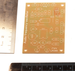 Печатная плата «Синусоидального генератора на микросхеме LM386».