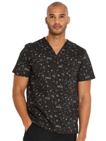 Топ медицинский мужской Cherokee CK692, синий, M