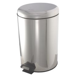 Урна с механизмом поднятия крышки BGR-12S (хром)