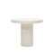 Стол Aiguablava, Ø90 см, белый цемент