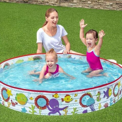 Бассейн складной 152*25 см Fill 'N Fun Bestway (55029)