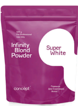 Порошок Концепт Инфинити Супер Вайт для осветления волос 500гр