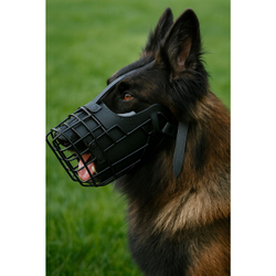 Намордник ударный металлический обливной K9 INDUSTRIES