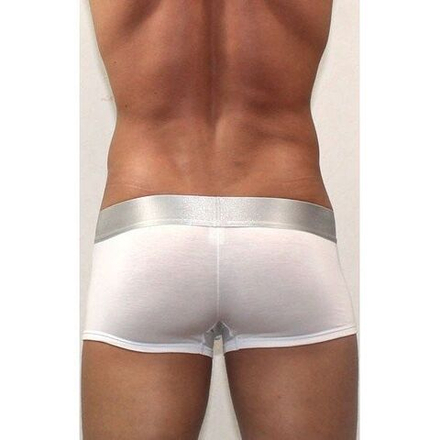 Мужские трусы боксеры белые Calvin Klein Mens Steel White CK01101