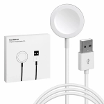 Беспроводное зарядное устройство Hoco (CW44) Wireless Charger (5V/1A) для Apple Watch (белый)