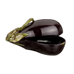 Блюдо с крышкой Баклажан