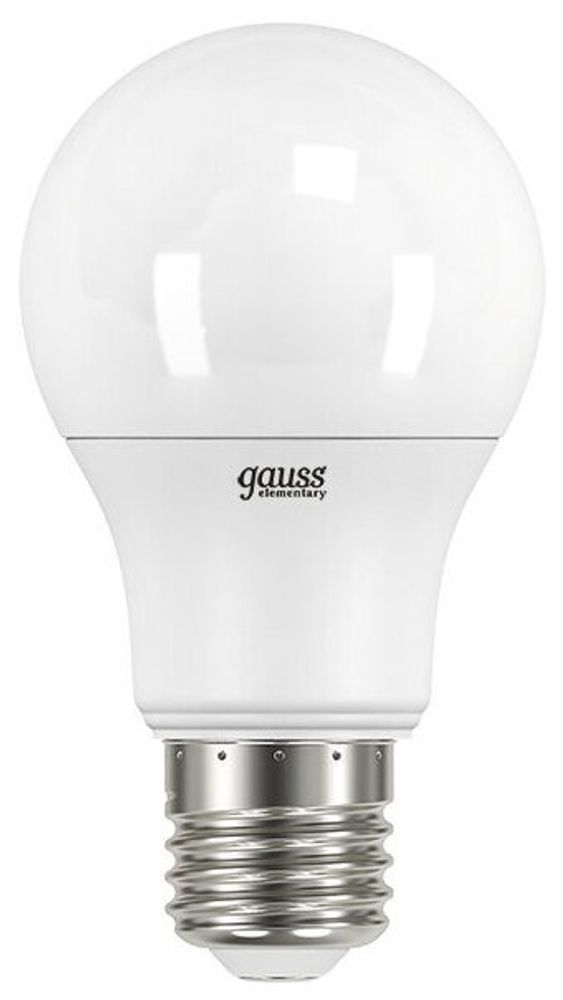Лампа светодиодная LED 7вт 230в Е27 белый Gauss Elementary