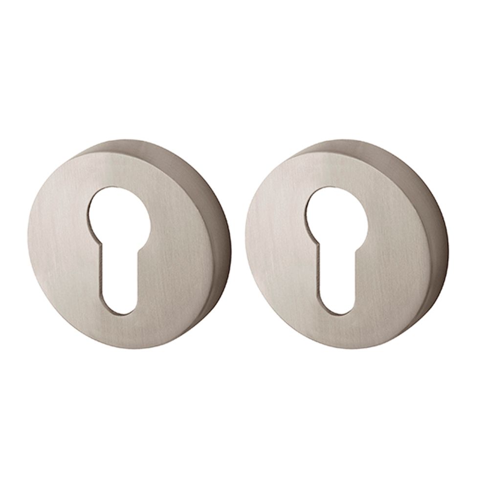 Накладка Armadillo (Армадилло) под цилиндр ET.R.URB52 (ET URB) SN-3 матовый никель/хром