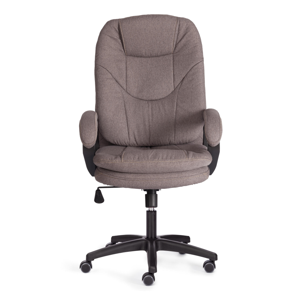 Кресло COMFORT LT (22) ткань рогожка Nice, мокко (серо-бежевая)