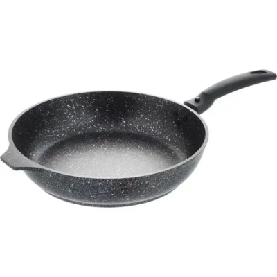 Сковорода а/пр литая 26см съемн/руч Темный мрамор ТМ KUKMARA