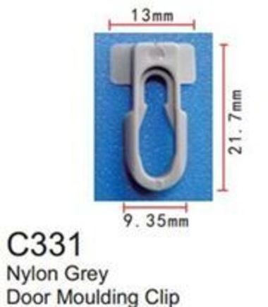 Клипса для крепления внутренней обшивки а/м GM пластиковая (100шт/уп.) Forsage клипса C0331( GM )