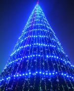 уличная гирлянда "Пояс Ориона"