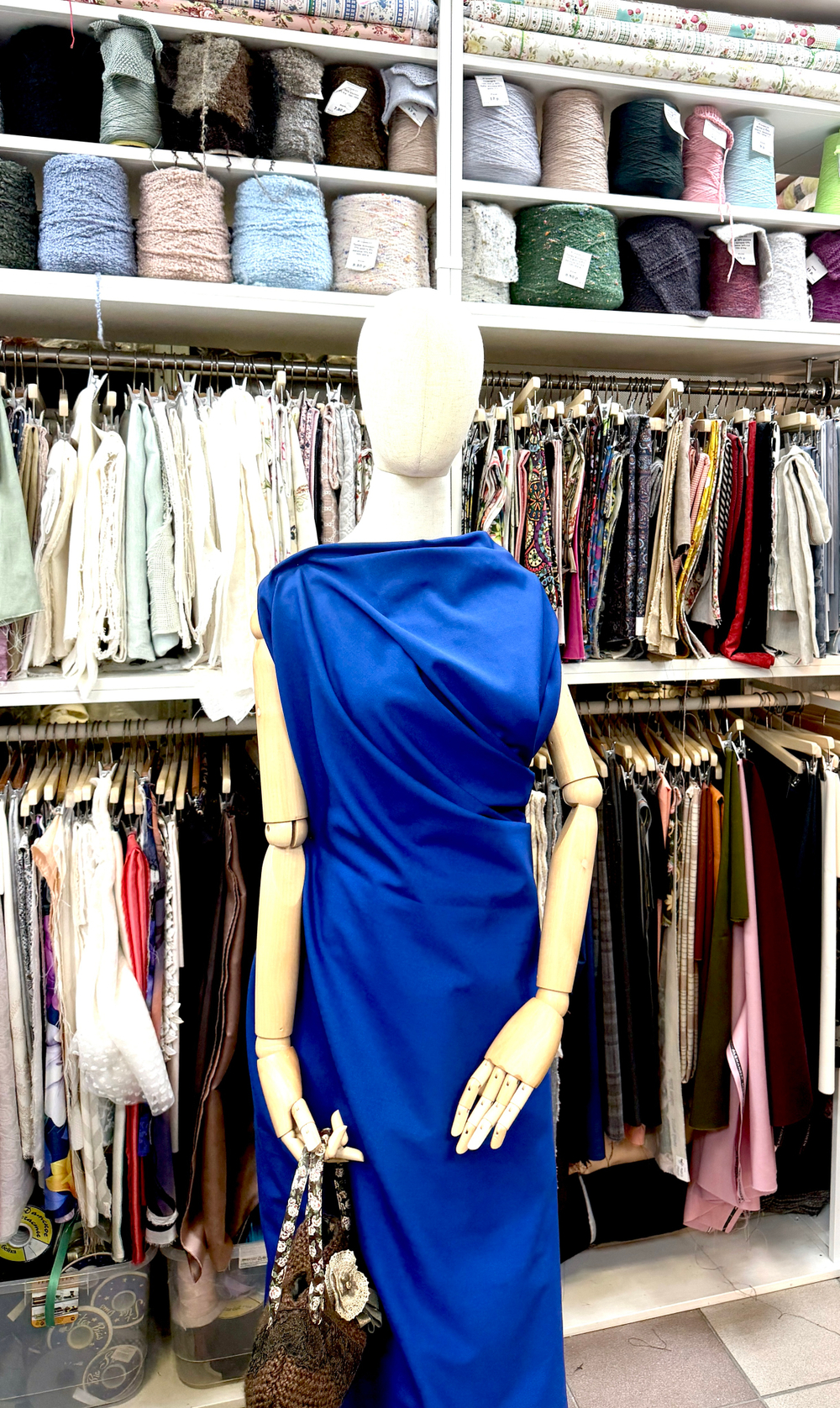 Ткань костюмная экстрафайн (Италия) 100% шерсть ш-150 см отрез 1,4 м