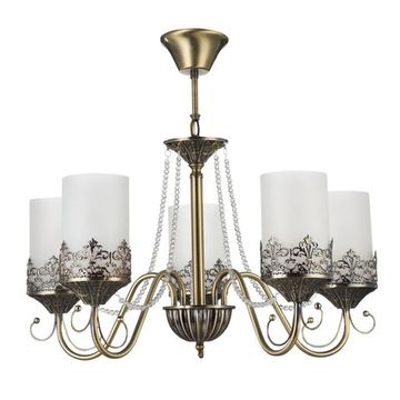 Подвесная люстра FR2563-PL-05-BZ бронза Freya Sherborne