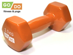 Гантель в виниловой оболочке GO DO