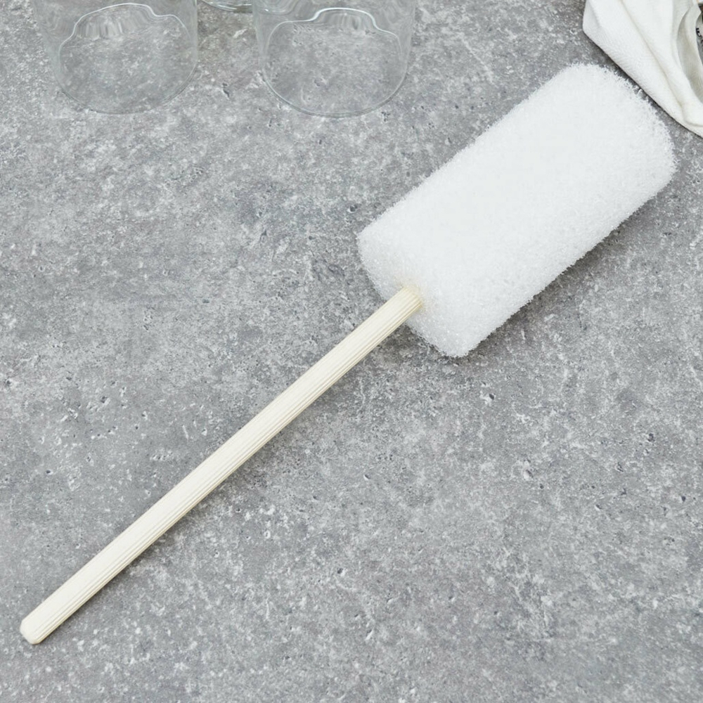 Ершик для посуды (губка хозяйственная на ручке) гх053