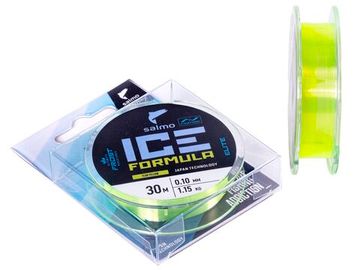 Леска монофильная зимняя Salmo Elite ICE FORMULA Fluo Yellow 030/010