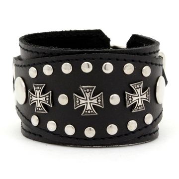 Напульсник 3 Креста ( черная накладка )