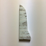 Заглушка левая к плинтусу "LIDER-75" 758 Дуб серебряный