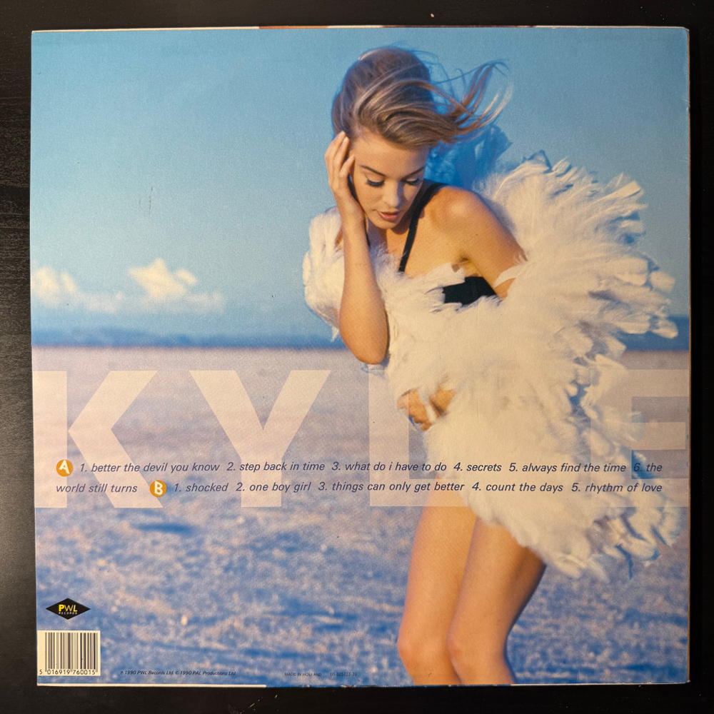 Kylie – Rhythm Of Love (Скандинавия 1990г.)