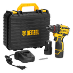 Дрель-шуруповерт аккумуляторная бесщет. CDH-BL-12, Li-Ion, 12 В Denzel