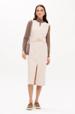 51692 Платье женское (кремовый)