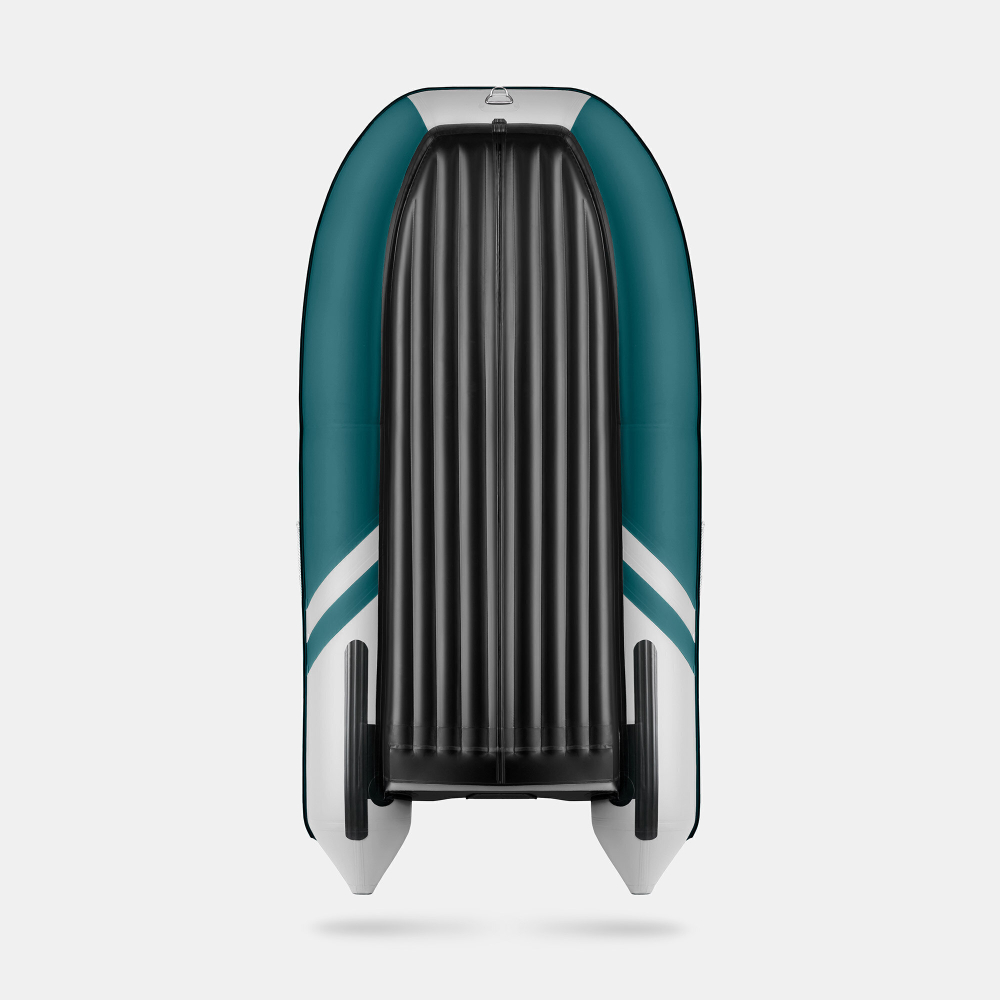 Надувная лодка GLADIATOR E330S морской зеленый-белый