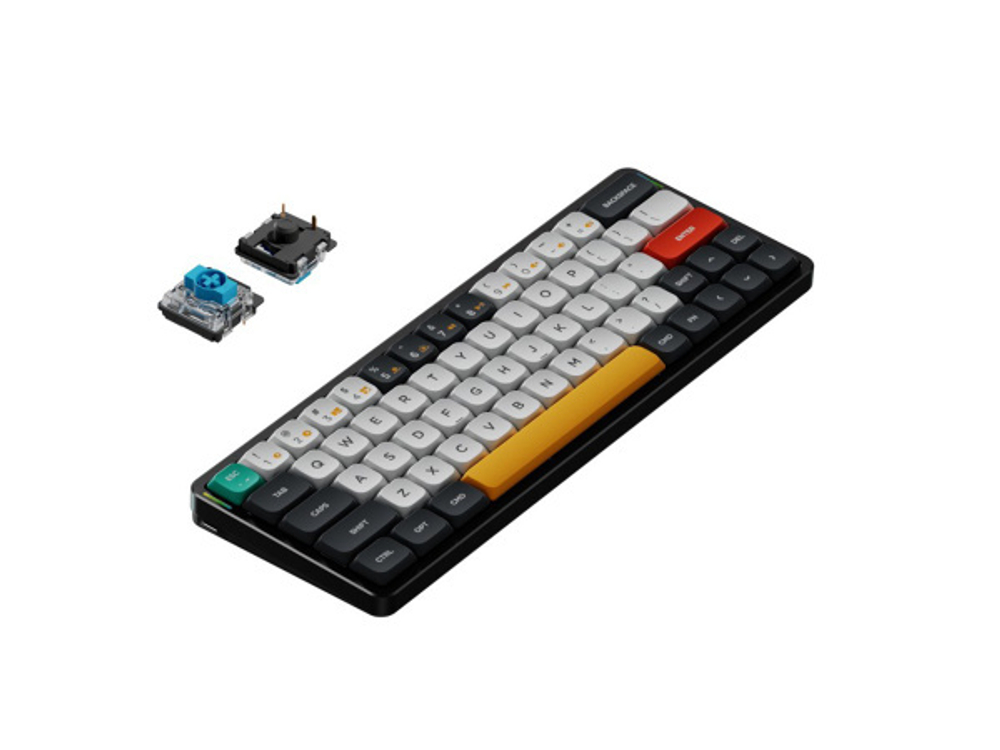 Клавиатура Nuphy AIR60 (Blue Switch) Wireless RGB Black AIR60-SG2-F