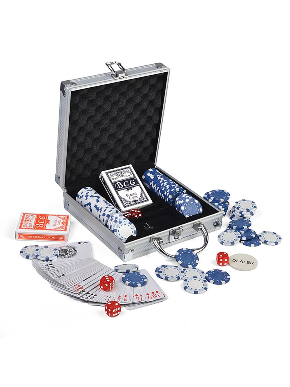 Набор для игры в покер 100 фишек (00-4949)