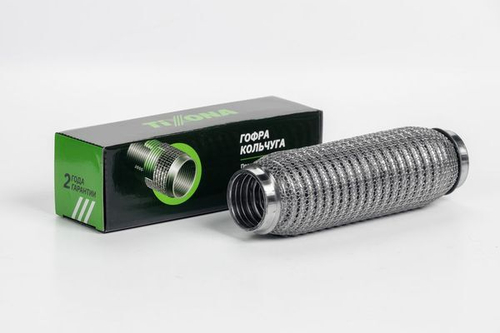 Гофра 40/200 (AISI 304 wire mesh, interlock) P40200WM