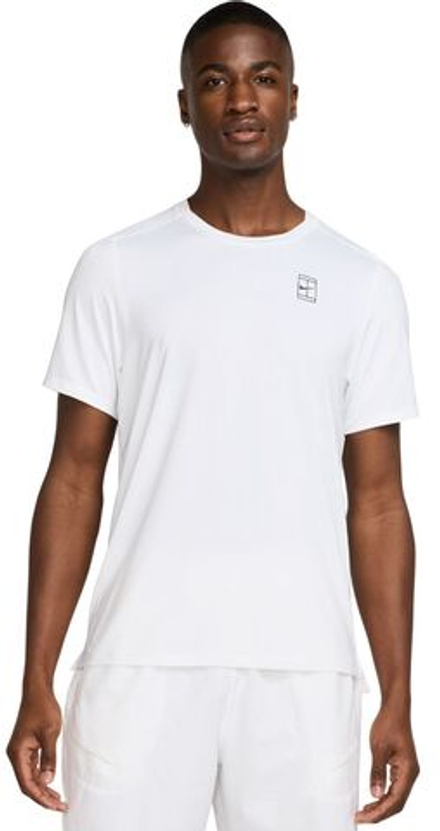 Теннисная футболка Nike Court Advantage Dri-Fit Tennis Top - White