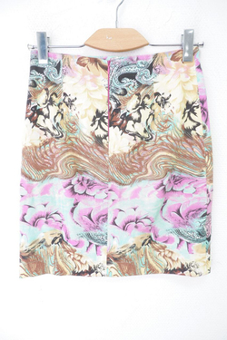 Юбка с нежным принтом 40-42 размер