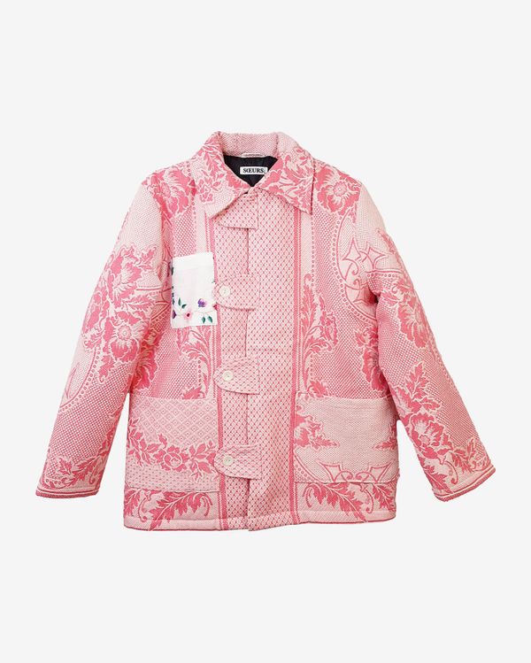 Куртка с Застежками на Клапанах / Pink Jacket розовая - фото 1