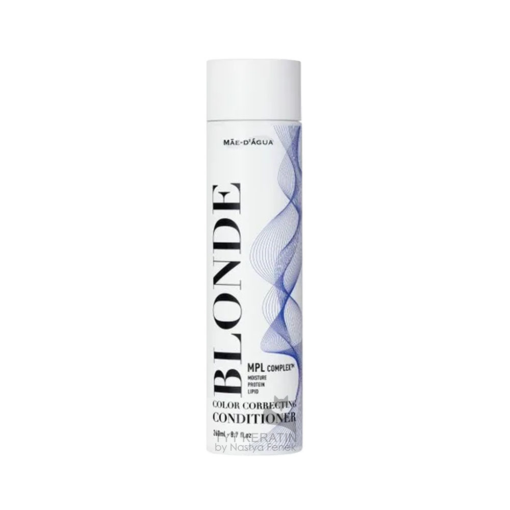 MAE D` AGUA BLONDE Кондиционер для волос оттеночный