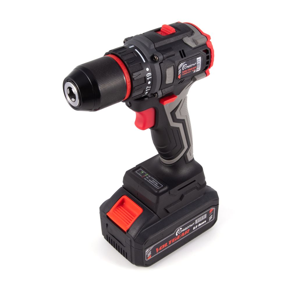 Шуруповерт СЛЕДОПЫТ VoltGear Compact 75Нм, 21V, 4Ah/4/