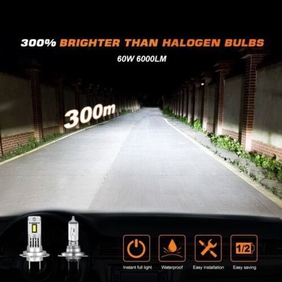 Светодиодные лампы в головной свет Fantom