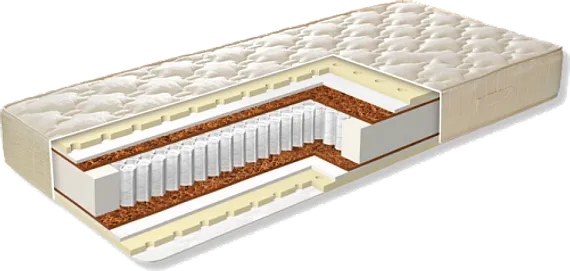 Матрас Актив Моллис TFK256 кокос20+орто20+латекс20