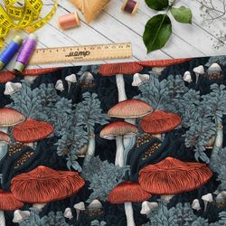 Ткань премиум Оксфорд 600D фантазийный лес